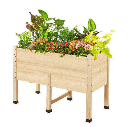 Cultiva Solid Fir Wood Raised Garden Bed-4*2FT